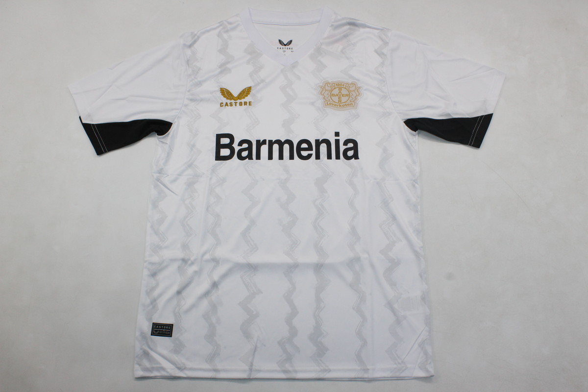 AAA Quality Leverkusen 24/25 Away White Soccer Jersey